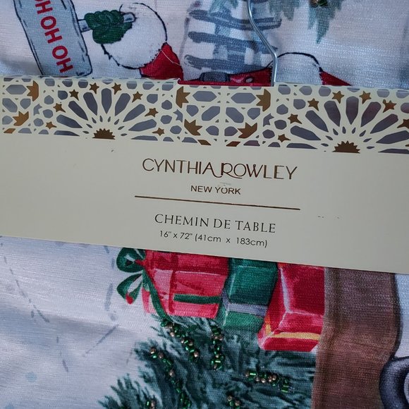 Cynthia Rowley Dining Nwt Cynthia Rowley Santa Claus Holiday